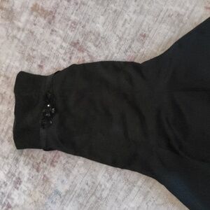 Elegant Black Strapless Dress